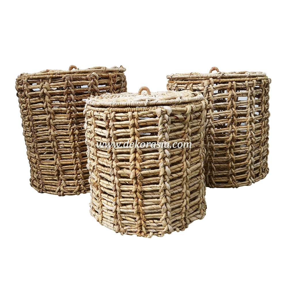 Natural Handicraft Woven Basket, Storage Basket Home Decor